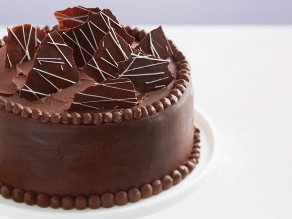 double chocolate birthday cake