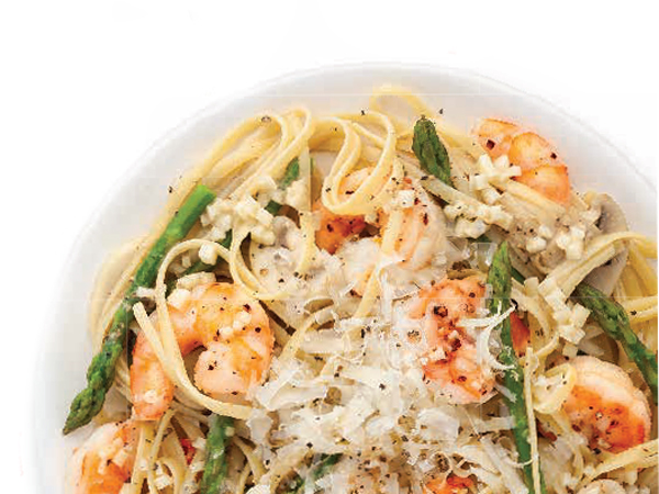 Flavor-Bursting Shrimp Scampi