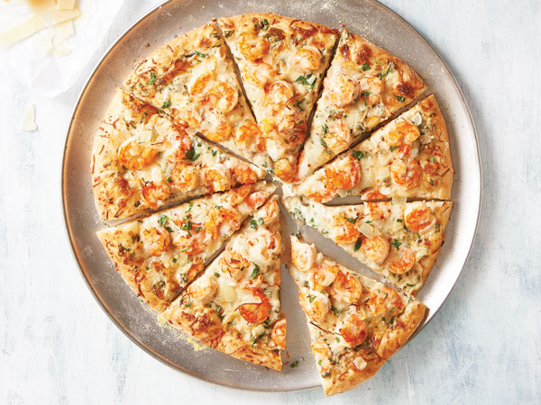 Shrimp Scampi Pizza | Hy-Vee