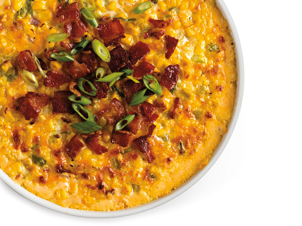 Cheesy Corn Casserole with Bacon image