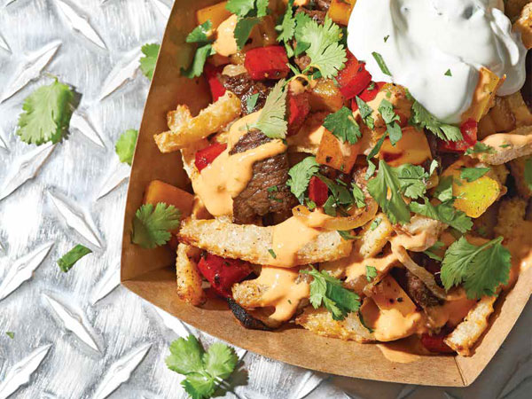 Loaded Jicama Fries | Hy-Vee