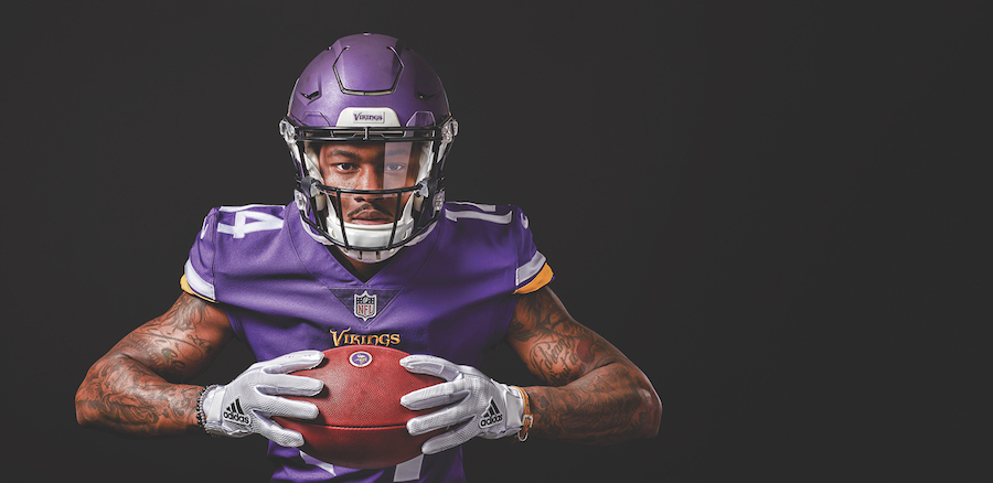 Vikings receiver Stefon Diggs hopes yoga keeps him strong