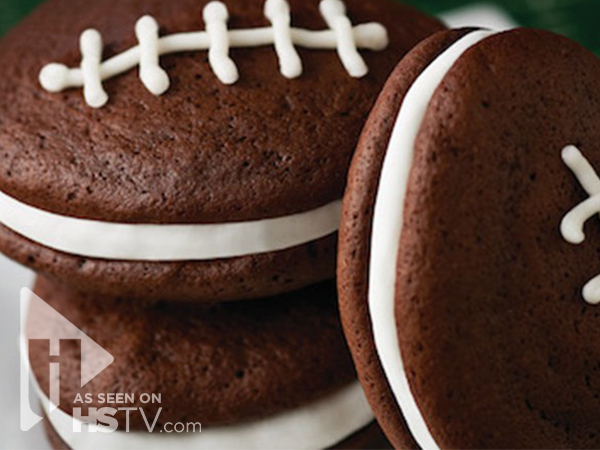 Football Whoopie Pies Recipe ~ Barley & Sage