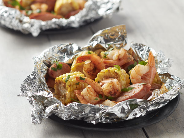 Shrimp Boil Foil Packets Hy Vee