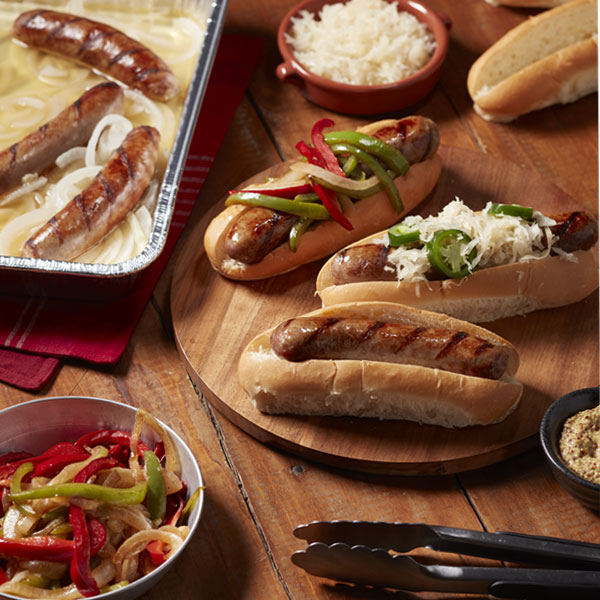 This Brat Tub Beer Bath Will Elevate Your Sausage Grilling Game