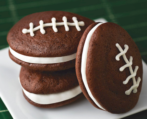 Football Whoopie Pies Recipe ~ Barley & Sage