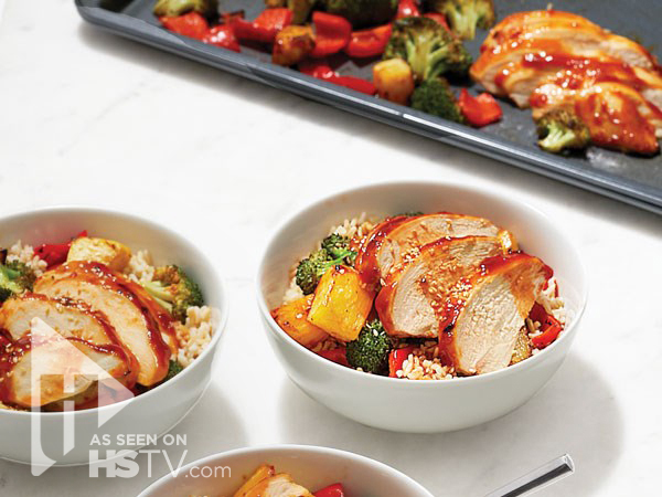 Sweet-and-Sour Chicken Rice Bowl | Hy-Vee