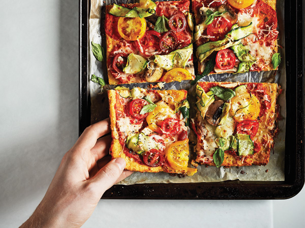 Gluten Free Sheet Pan Pizza