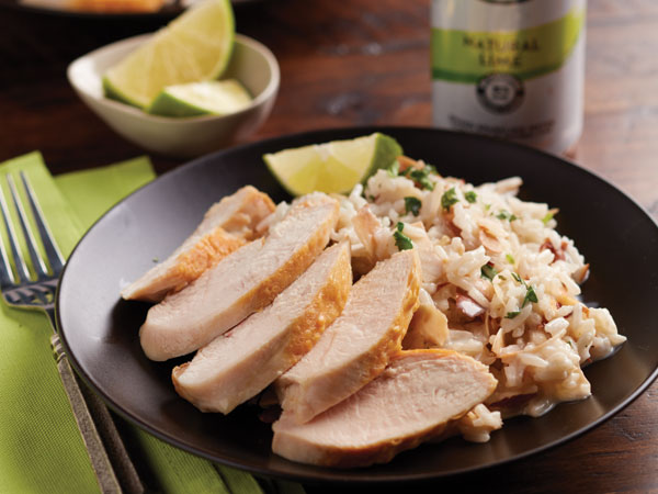 Instant Pot White Claw Chicken and Rice Bowl  |  Hy-Vee