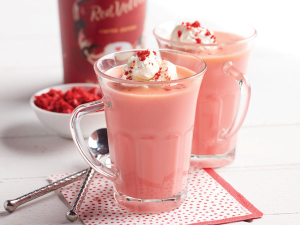 Pink Velvet Hot Cocoa