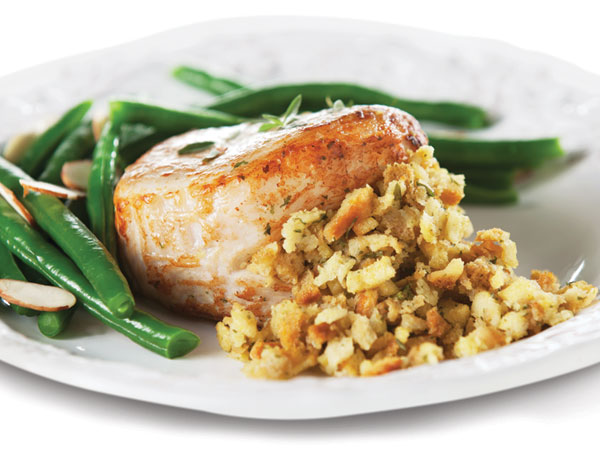 Pork Chops with Stuffing | Hy-Vee