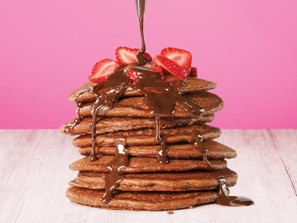 Chocolate-Berry Pancakes | Hy-Vee