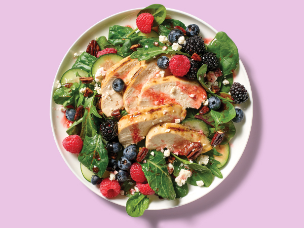 Triple-Berry Chicken Salad  |  Hy-Vee