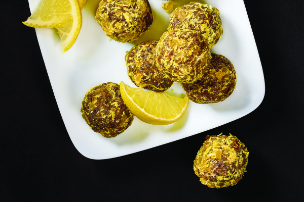 No-Bake Lemon-Ginger Bites | Hy-Vee No-Bake Lemon-Ginger Bites | Hy-Vee