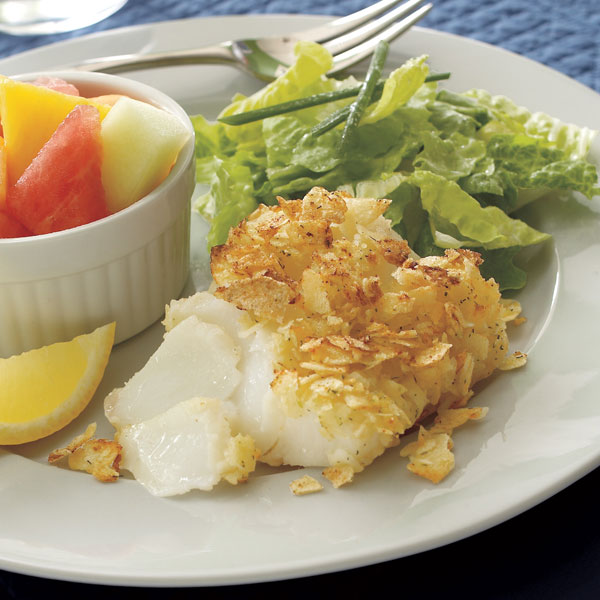 parmesan crusted halibut