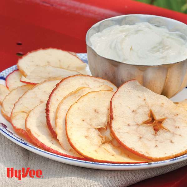 Apple Chips with Goat Cheese Dip | Hy-Vee