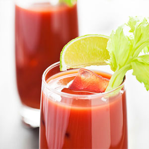 Traditional Bloody Mary Mocktails