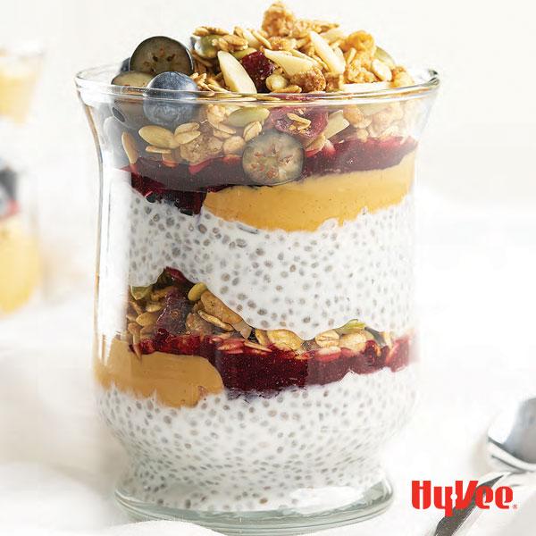 PB & J Overnight Chia Pudding — Chia Leah